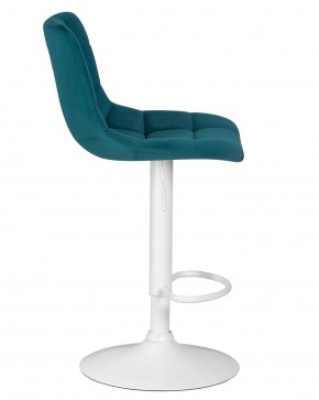 Стул барный DOBRIN TAILOR WHITE, морской волны велюр (MJ9-99) в Заводоуковске - zavodoukovsk.ok-mebel.com | фото 3