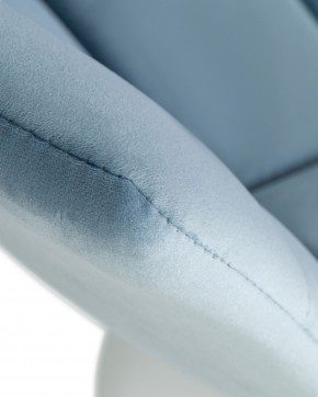 Стул барный DOBRIN TAILOR WHITE, пудрово-голубой велюр (MJ9-74) в Заводоуковске - zavodoukovsk.ok-mebel.com | фото 10