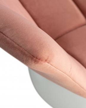 Стул барный DOBRIN TAILOR WHITE, пудрово-розовый велюр (MJ9-32) в Заводоуковске - zavodoukovsk.ok-mebel.com | фото 7