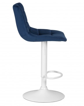 Стул барный DOBRIN TAILOR WHITE, синий велюр (MJ9-117) в Заводоуковске - zavodoukovsk.ok-mebel.com | фото 3