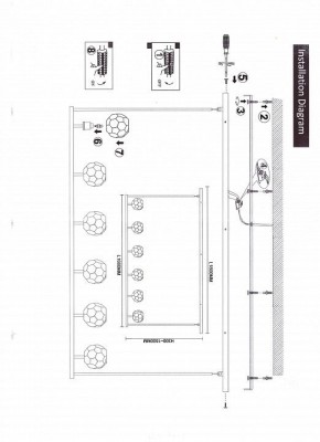 Светильник на штанге Imperiumloft RH Boule De Cristal Linear 40,1222 в Заводоуковске - zavodoukovsk.ok-mebel.com | фото 11