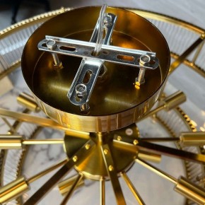 Светильник на штанге Imperiumloft RH Marais Round Chandelier 40,2668 в Заводоуковске - zavodoukovsk.ok-mebel.com | фото 15