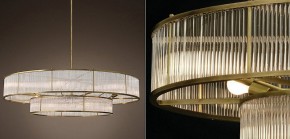 Светильник на штанге Imperiumloft RH Marais Round Chandelier 40,2668 в Заводоуковске - zavodoukovsk.ok-mebel.com | фото 2