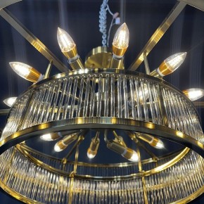 Светильник на штанге Imperiumloft RH Marais Round Chandelier 40,2668 в Заводоуковске - zavodoukovsk.ok-mebel.com | фото 5