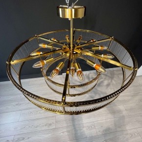 Светильник на штанге Imperiumloft RH Marais Round Chandelier 40,2668 в Заводоуковске - zavodoukovsk.ok-mebel.com | фото 8