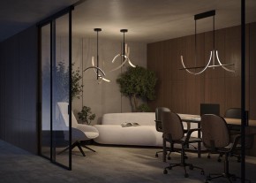 Светильник на штанге Maytoni Wabi MOD428PL-L20BK в Заводоуковске - zavodoukovsk.ok-mebel.com | фото 5