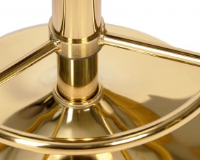 Табурет барный DOBRIN BRUNO GOLD, бежевый велюр (MJ9-10) в Заводоуковске - zavodoukovsk.ok-mebel.com | фото 4