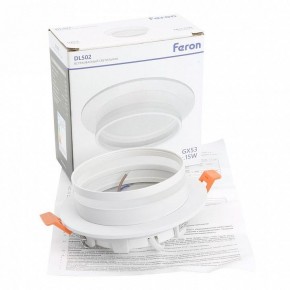 Встраиваемый светильник Feron DL502 51089 в Заводоуковске - zavodoukovsk.ok-mebel.com | фото 9