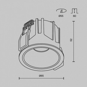 Встраиваемый светильник Maytoni Alfa LED DL043-01-10W3K-RD-W-1 в Заводоуковске - zavodoukovsk.ok-mebel.com | фото 10