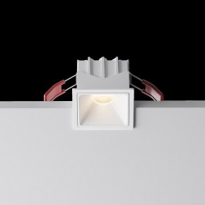 Встраиваемый светильник Maytoni Alfa LED DL043-01-10W3K-SQ-W-1 в Заводоуковске - zavodoukovsk.ok-mebel.com | фото 5