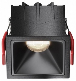 Встраиваемый светильник Maytoni Alfa LED DL043-01-10W4K-SQ-B-1 в Заводоуковске - zavodoukovsk.ok-mebel.com | фото