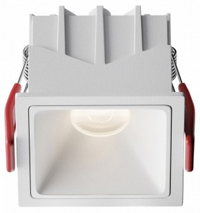 Встраиваемый светильник Maytoni Alfa LED DL043-01-10W4K-SQ-W-1 в Заводоуковске - zavodoukovsk.ok-mebel.com | фото
