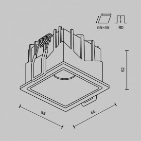 Встраиваемый светильник Maytoni Alfa LED DL043-01-10W4K-SQ-W-1 в Заводоуковске - zavodoukovsk.ok-mebel.com | фото 9