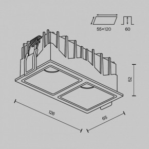Встраиваемый светильник Maytoni Alfa LED DL043-02-10W3K-SQ-W-1 в Заводоуковске - zavodoukovsk.ok-mebel.com | фото 10