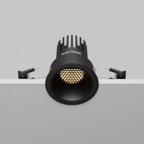 Встраиваемый светильник Maytoni Dip DL115-10W-2.7K-B в Заводоуковске - zavodoukovsk.ok-mebel.com | фото 7