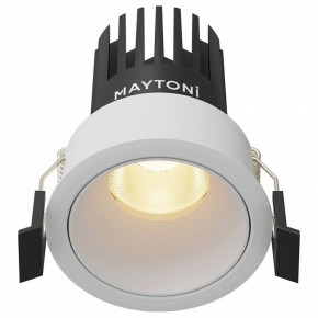 Встраиваемый светильник Maytoni Dip DL115-10W-2.7K-W в Заводоуковске - zavodoukovsk.ok-mebel.com | фото 2