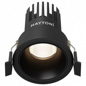 Встраиваемый светильник Maytoni Dip DL115-10W-4K-B в Заводоуковске - zavodoukovsk.ok-mebel.com | фото