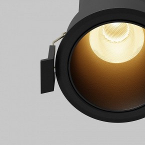 Встраиваемый светильник Maytoni Dip DL116-10W-2.7K-B в Заводоуковске - zavodoukovsk.ok-mebel.com | фото 11