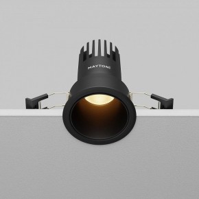 Встраиваемый светильник Maytoni Dip DL116-10W-2.7K-B в Заводоуковске - zavodoukovsk.ok-mebel.com | фото 5
