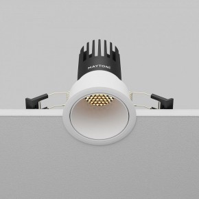 Встраиваемый светильник Maytoni Dip DL116-10W-2.7K-W в Заводоуковске - zavodoukovsk.ok-mebel.com | фото 7