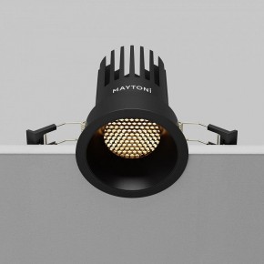 Встраиваемый светильник Maytoni Dip DL117-15W-2.7K-B в Заводоуковске - zavodoukovsk.ok-mebel.com | фото 12