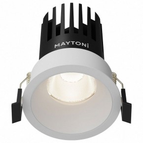 Встраиваемый светильник Maytoni Dip DL117-15W-4K-W в Заводоуковске - zavodoukovsk.ok-mebel.com | фото