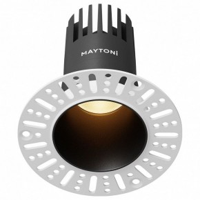 Встраиваемый светильник Maytoni Dip DL120-10W-2.7K-TRS-B в Заводоуковске - zavodoukovsk.ok-mebel.com | фото