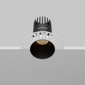 Встраиваемый светильник Maytoni Dip DL120-10W-2.7K-TRS-B в Заводоуковске - zavodoukovsk.ok-mebel.com | фото 7