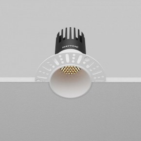 Встраиваемый светильник Maytoni Dip DL120-10W-2.7K-TRS-W в Заводоуковске - zavodoukovsk.ok-mebel.com | фото 8