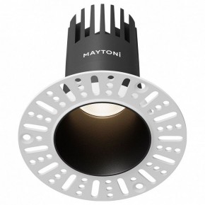 Встраиваемый светильник Maytoni Dip DL120-10W-4K-TRS-B в Заводоуковске - zavodoukovsk.ok-mebel.com | фото