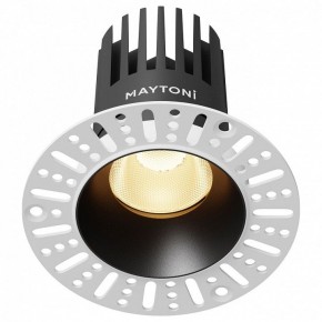 Встраиваемый светильник Maytoni Dip DL121-15W-2.7K-TRS-B в Заводоуковске - zavodoukovsk.ok-mebel.com | фото