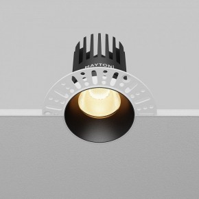Встраиваемый светильник Maytoni Dip DL121-15W-2.7K-TRS-B в Заводоуковске - zavodoukovsk.ok-mebel.com | фото 5