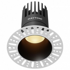 Встраиваемый светильник Maytoni Dip DL122-15W-2.7K-TRS-B в Заводоуковске - zavodoukovsk.ok-mebel.com | фото