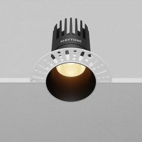 Встраиваемый светильник Maytoni Dip DL122-15W-2.7K-TRS-B в Заводоуковске - zavodoukovsk.ok-mebel.com | фото 5