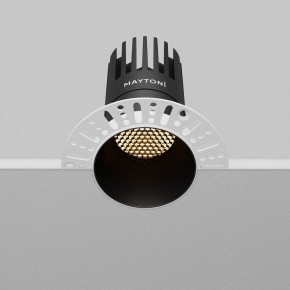 Встраиваемый светильник Maytoni Dip DL122-15W-2.7K-TRS-B в Заводоуковске - zavodoukovsk.ok-mebel.com | фото 7