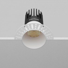 Встраиваемый светильник Maytoni Dip DL122-15W-2.7K-TRS-W в Заводоуковске - zavodoukovsk.ok-mebel.com | фото 7