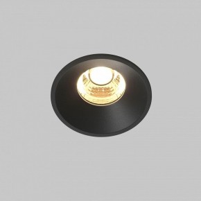 Встраиваемый светильник Maytoni Round DL058-7W2.7K-B в Заводоуковске - zavodoukovsk.ok-mebel.com | фото 3