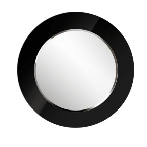 Зеркало круглое черный (РМ/02) в Заводоуковске - zavodoukovsk.ok-mebel.com | фото