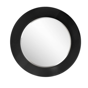 Зеркало круглое черный (РМ/02(S) в Заводоуковске - zavodoukovsk.ok-mebel.com | фото 1