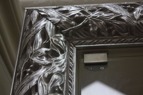 Зеркало Тиффани Premium черная/серебро (ТФСТ-2(П) в Заводоуковске - zavodoukovsk.ok-mebel.com | фото 2